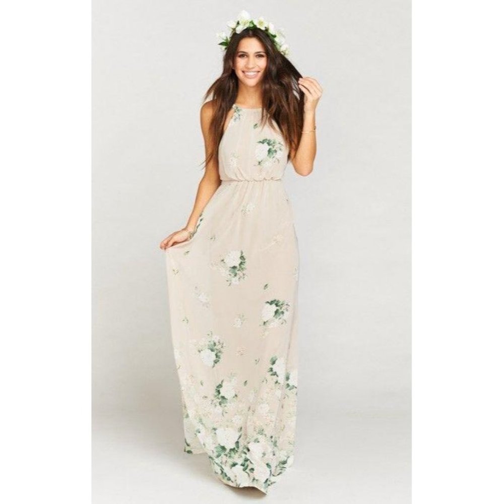Show Me Your Mumu Amanda Maxi Dress Bouquet Toss - Picture 13 of 15